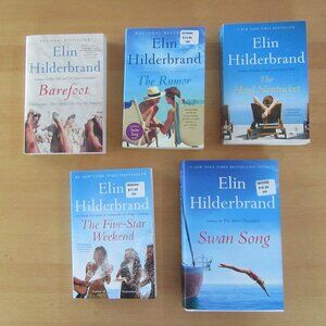 Summer beach reads - Elin Hilderbrand - Nantucket series - 5 books